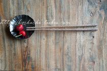 South American imported chicken wing Wood and wind Japanese healthy chopsticks linen package beauty characterization of traditional aesthetics