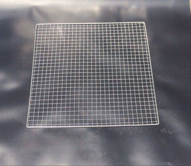 BBQ grill table accessories square rectangular small corrosion Guizhou baked QGR bean net net