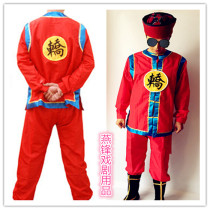 Wedding props drama supplies sedan chair accessories sedan chair vest pants sedan suit gongs and drums clothing