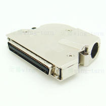 Yunteng MC68M-75AL SCSI68pin iron shell side outlet connector HPCN68 male welding wire connector