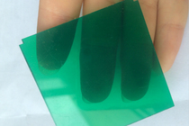Imported acrylic plate green transparent 2mm plexiglass plate laser cutting custom processing zero cut