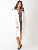 Japans original single evelyn an mille thickened sweater with a hat jacket