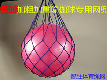 Big ball pocket thick mesh bag for yoga ball special net bag can hold 1 ball