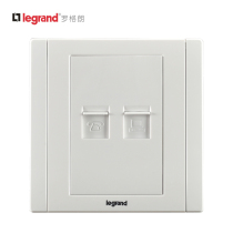 Roger Lang Switch Socket Panel Beauty Culvert Jawhite Network Network Cable Wall Phone Computer Socket