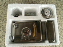 jun li stainless steel lock stainless steel vintage anti-theft door lock exterior door tie men suo Crescent lock