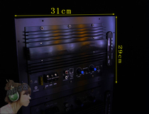 450W pure bass adjustment power amplifier board Bluetooth 12v Toshiba tube 8-12 inch Car Subwoofer audio gun core R