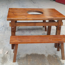 Supply small bench Bench Hot Pot Chairs Long Bench Solid Wood Table Hotel Hotpot Table Benches Benches Benches Benches