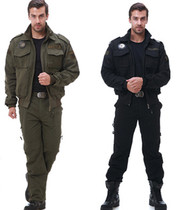 Outdoor Uniform Suit Mens Spring Autumn Multihood Jacket Blouses Jacket Blouses Casual Camouflan Mens Special Soldiers For Training And Climbing Clothes