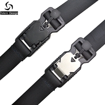 Fidlock V-buckle strong magnetic buckle belt one-handed belt automatic buckle function belt