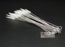 Straw type stainless steel coffee spoon brush Refined straw brush Straw special brush Straw spoon brush Ultra-fine brush