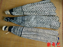 Minority Crafts Old Batik Miao Handmade Batik Miao Skirt Long Dress 05