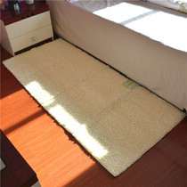 American brand floor mat bedroom non-slip bedside blanket foreign trade thick strip carpet long velvet machine hand wash solid color
