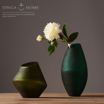 Glass Vase ornaments Modern minimalist American creative home decorations living room dining room counter floral furnishings