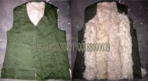 6578 sheepskin vest outdoor fur one waistcoat middle-aged and elderly mens cold and warm heart pure wool