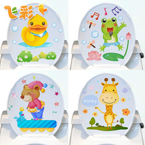 Bathroom waterproof and anti-fouling super cute toilet sticker decoration creative personality removable sticker waterproof cartoon cute