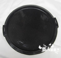 Best-selling Korean enamel cast iron double-eared round barbecue plate barbecue stove steak iron plate electric barbecue pot 35cm multi-purpose