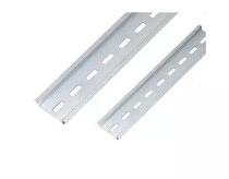 National standard C45 aluminum guide rail aluminum rail air switch DZ47 installation and fixed thickness 1mm length 1m