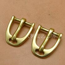 Small size copper pin buckle belt buckle wrist buckle bag belt buckle bag accessories (TK44)