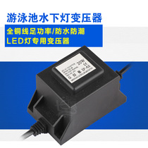 Swimming pool equipment pool 60W100W300W underwater light waterproof transformer LED swimming pool light 220V 12V