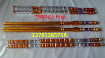 New Drama Opera Peking Opera sketch stage supplies props costume weapons martial arts supplies wooden gold mace