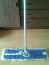 New 16 inch blue dust push super clean 40cm aluminum alloy flat mop lobby floor clean floor mop