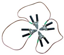 Personal Security Wire Clip Earth Tongs High Pressure Insulation Pliers Aluminum Clips