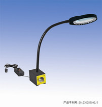 Germany PDOK magnetic base machine tool light with magnifying glass PD-032B magnetic base magnifying glass with led light