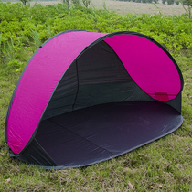 New automatic Beach outdoor tent double speed open simple sunshade sunscreen fishing tent