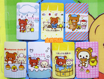 Korean Version Cute Fashion Easy Bear Strawberry Bear Carb Sticker DIY Bus Card Decoration Sticker