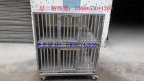 Stainless steel cage Two-layer two-grid chicken cage Pet cage Rabbit cage Dog cage Cat cage (customized)