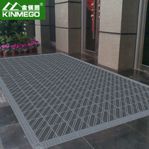 Outdoor entrance floor mat three grass tip carpet Commercial hollow plastic stitching non-slip steps dust removal floor mat foot mat