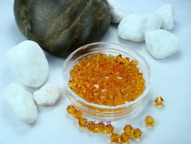 Austrian element crystal 5328 (5301) string of beads Diy rhombus tip beads 203 gold yellow 3M-8M