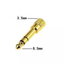 6 5 to 3 5 conversion 6 5mm to 3 5mm male to female microphone MIC audio adapter