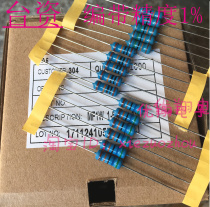 Copper feet 1%MF metal film resistors 1W 110R 120R 130R 150R 180R 200R Europe (100)
