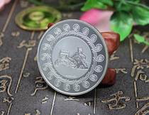 Commemorative Coin Pure Silver Gold Plated Commemorative Badge Custom Enterprise Listing Commemorative Pure Gold Pure Silver Commemorative Stamp