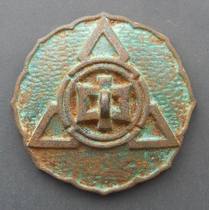 Southern Japanese iron ware: cast iron vin town paper bronze mirror shape town paper xx