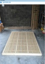 Special price pine bed board 1 5 meters double ribs frame 1 8 meters Tatami hardwood board solid wood thickened wood mattress