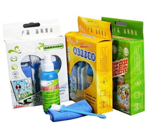 Fat bear three-piece laptop cleaning set keyboard LCD TV camera screen cleaning agent liquid