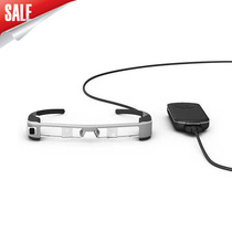 Moverio BT300 smart glasses operate with head motion or wired touch to operate 3D