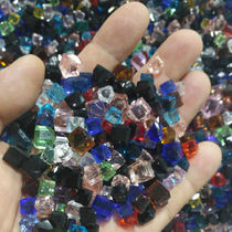 Buddhist supplies Tibetan Manza crystal stone Qibao imitation crystal Buddhist Qibao Crystal 500 grams