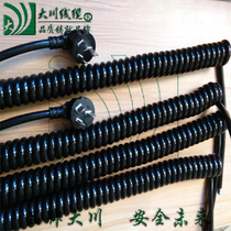 Supply power plug spring wire tpu spring power cord
