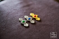 (Yuntou ten thousand words) Jiangnan Taohua Family Hanfu accessories Metal mother-and-child buckle button buckle cloak buckle