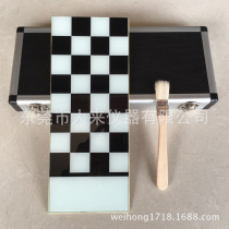 QZP black-and-white grid shielding power determination black and white lattice glass plate test coating hiding power