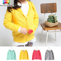 RainbowBus Mens and womens childrens clothing Baby autumn and winter thickened velvet sweater jacket Top Jacket