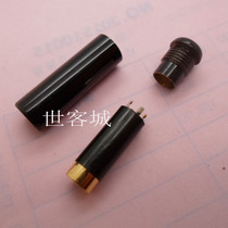 Gold plated 3 5mm four-stage headphones mesh head stereo headphones 4-stage socket 3 5mm audio socket copper