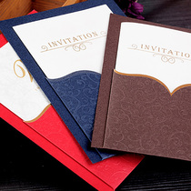 High-end annual meeting business invitations opening event invitations housewarming birthday invitations custom creative invitation cards