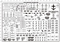 4519-@413 MG RX-78 GP01FB gd for trial No. 1 Cosmic Type Metal Sticker 111