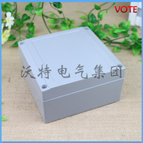 140 * 140 * 75 cast aluminium waterproof junction box screw fixed type waterproof case aluminium case metal junction box