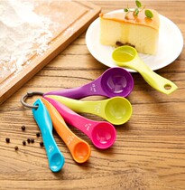 Baking tools color 5-piece measuring spoon high quality food grade thickened seasoning measuring spoon West spot