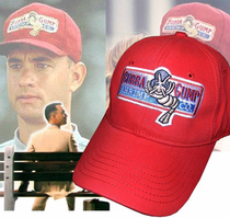 Movie Around Forrest Gump Shrimp Hat Forrest Gump Same Hat Hat Forrest Gump Classic Red Hat